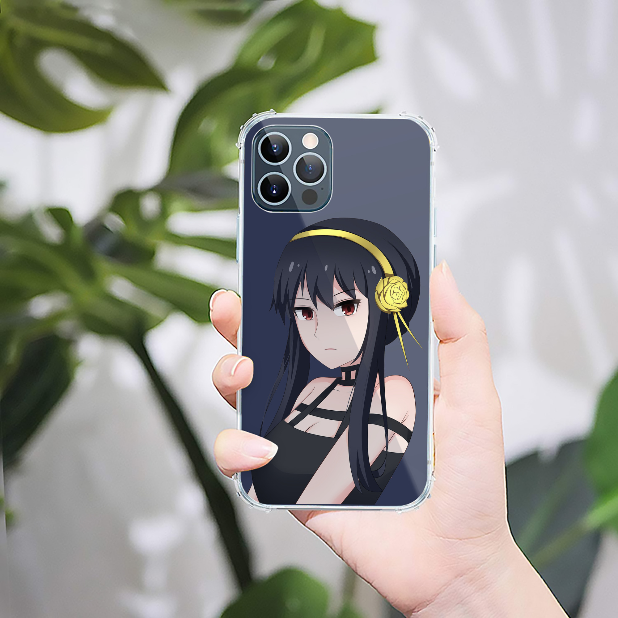 （画像用） SPY×FAMILY间谍家家酒 【iPhone 12シリーズ対応】透明スマホケース（クリアソフトケース）